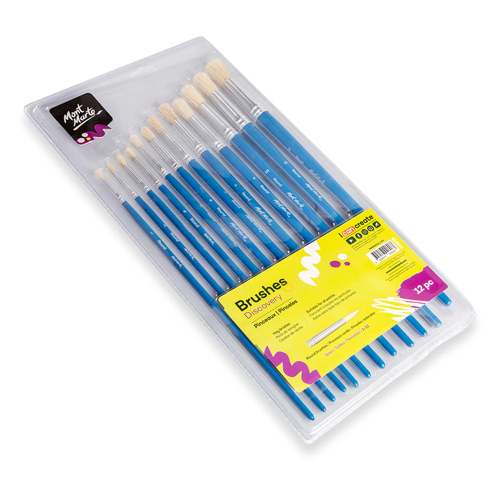 Studio Artist Brushes 12pce Round 1-12 - Image 3