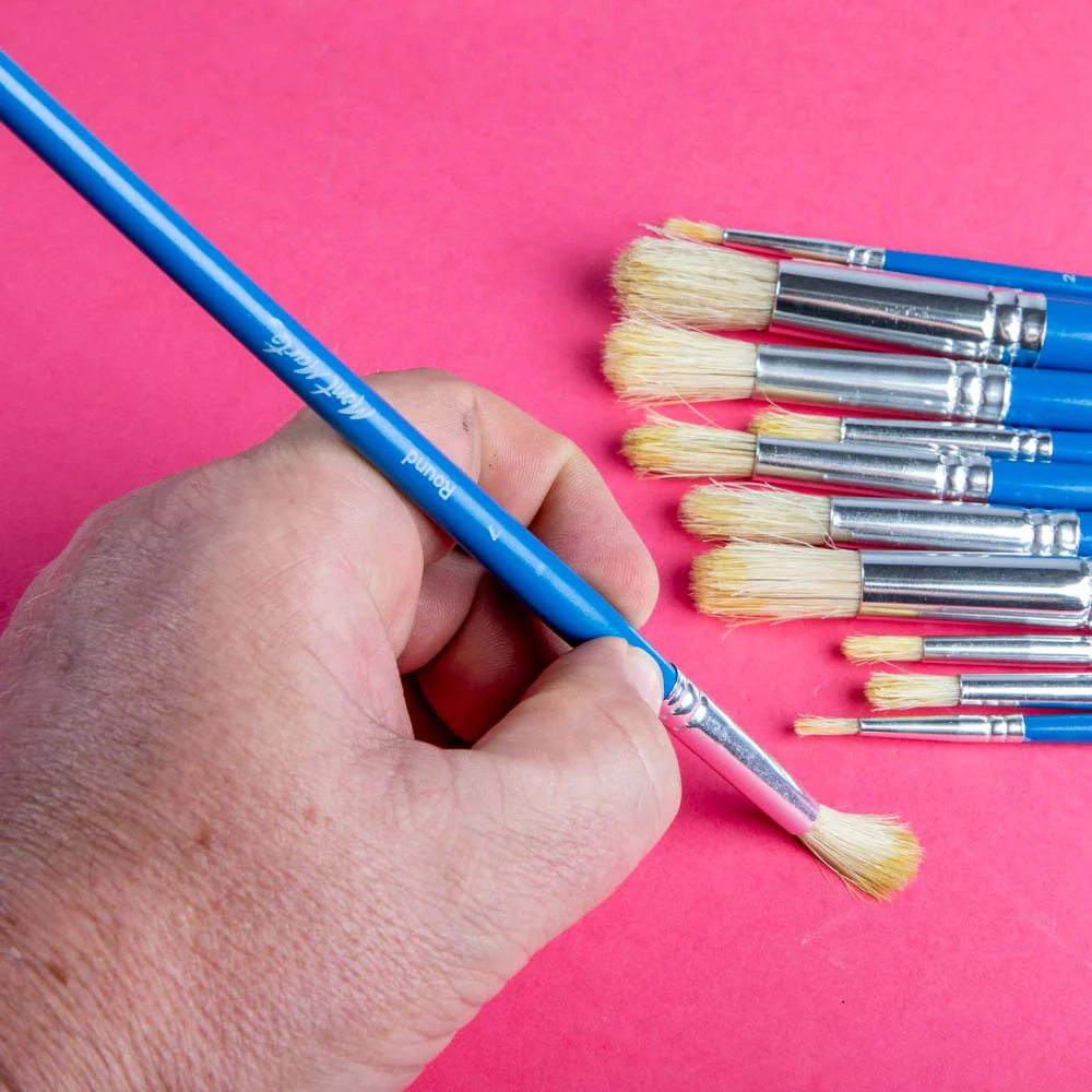 Studio Artist Brushes 12pce Round 1-12 - Image 8