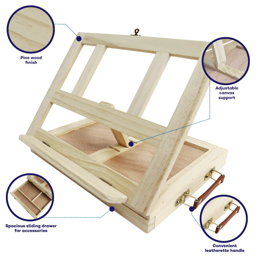 Table Easel with Drawer Signature - Image 7