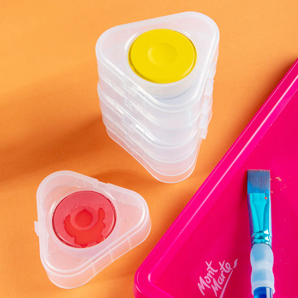 Tempera Paint Wheel Bright 6pc - Image 6