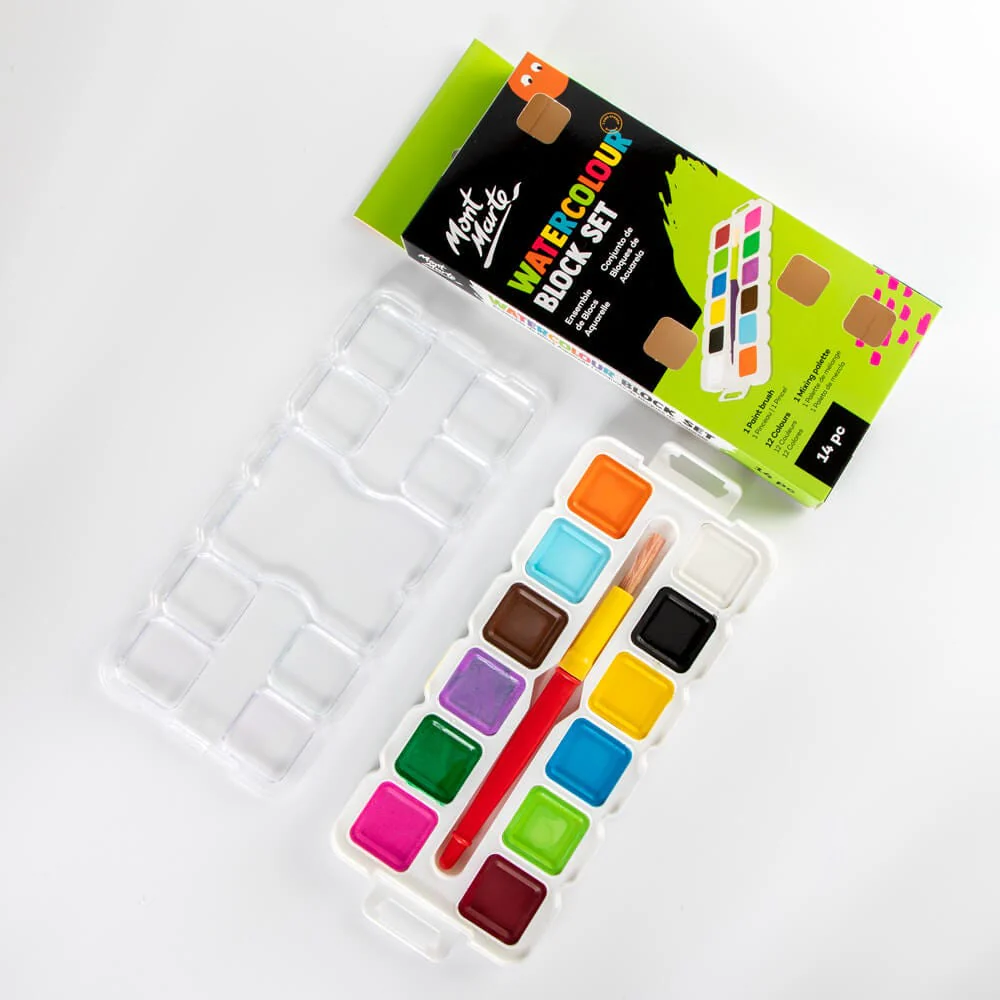 Watercolour Block Set 14pc - Image 7