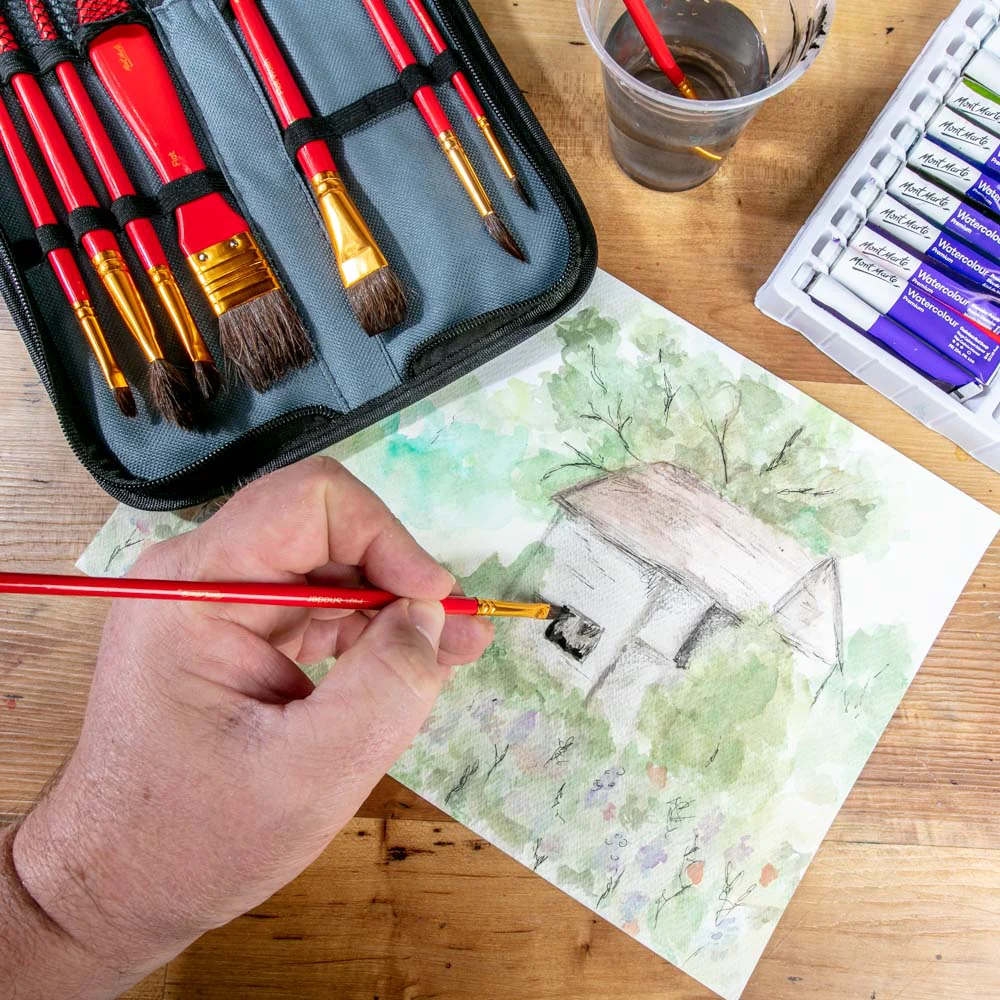 Watercolour Brush Set Signature 11pc - Image 7