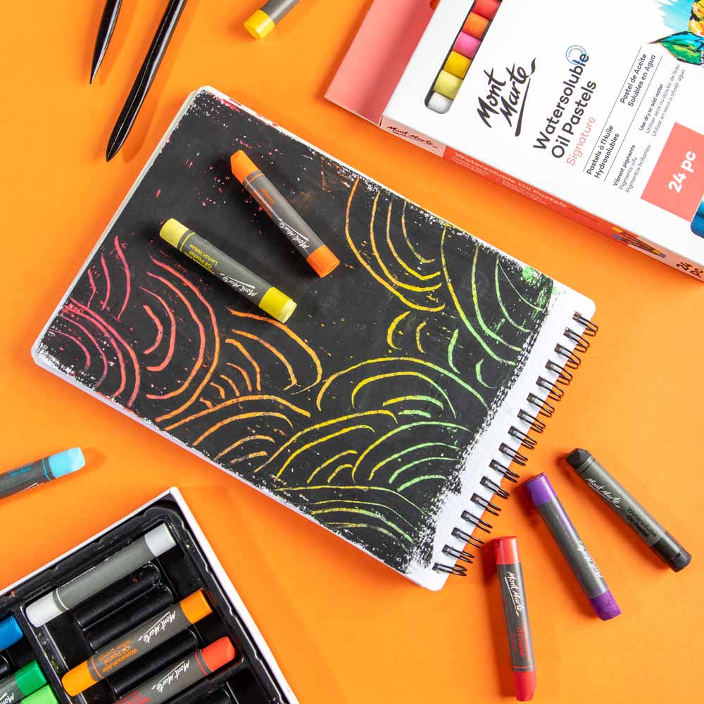 Watersoluble Oil Pastels Signature 24pc - Image 9